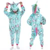 Children039s unicorn children039s pajamas animal cartoon blanket sleeper baby clothing winter boys and girls jumpsuit Design5547835