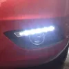 July King LED Daytime Running Lights case for Ford Focus 20072014 LED Front Bumper DRL With Fog Lamp Cover 11 Replacement2235595