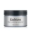 Hair Coloring Waxes Silver Ash Grey Purple Temporary Hair Dye Coloring Wax Gel Mud Hair Styling Pomades & Waxes J1700