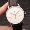 Business automatic mechanical movement Luxury Watches leather strap 316 Stainless Steel Case Wristwatch NOMOS LAMBDA Designer mens watch