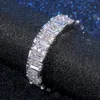Wedding Bands Eternity Rings with Zirconia for Women Crystal Promise Engagement Finger Ring Jewelry3271004