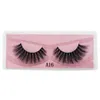 Hele 3d nertsen valse wimpers Een nepwimpers natuurlijke lange make-up wimperverlenging in bulk roze achtergrond DHL 4883562