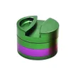 Hornet Diameter 75MM 4 Lagen Hoge Kwaliteit Aluminium Grinder Tabak Grinder Crusher Herb Spice Grinder Met Papieropslag Case306U8411165