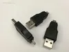 300PC / Partihandel Senaste USB till Micro5P USB Adapter Converter USB2.0a Man till Microb data och laddningskabeladapter för Samsung HTC