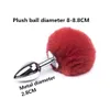 Starter 10 Farbe Kleine Größe Metall Kaninchen Schwanz Anal Plug Edelstahl Bunny Schwanz Butt Plug Anal Sex Spielzeug für frauen Erwachsene Sex Pro2390833