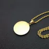 Mannen en Vrouwen Oude Egypte Horus Eye Amulet Goud Rvs Hanger Ketting Jewelry9143288