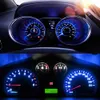 Bil guage kluster hastighetsmätare glödlampor blå t5 b8.5d 5050 1SMD Auto LED Dashboard Dash Cluster Instrument panel LED glödlampor 12V