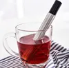 Çay Süzgeç Çubuk Paslanmaz Çelik Boru Tasarım Mesh Çay Filtre Taşınabilir Çay demlik Teaware SN1269