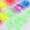 12 Colors Mixed Sequins DIY Star Butterfly Patch Nail Art Decoration Decals Glitter Flake Manicure Nails Supplies Tool6095828