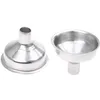 Useful Sturdy Funnel Eco Friendly Stainless Steel Mini Hopper Wear Resistant For Hip Flasks Dedicated Funnels Non Toxic