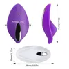 LOAEY Portable Stimulateur Clitoridien Invisible Calme Culotte Vagin Boules Télécommande Sans Fil Oeuf Vibrant Sex Toys Pour Femmes CX200718