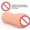 Realistic Vagina Real Pussy and Mouth Oral Silicone Male Masturbator Deep Throat Pocket Pussy Sex Toys for Men J0012