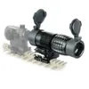 Tactical 3X-Fts Magnifier Rifle Scope with Flip-to-Side Mount &Lens Caps