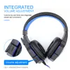 Professionele LED Light Gaming Hoofdtelefoons voor Computer PS4 Verstelbare Bass Stereo PC Gamer over oorbedraad Headset met MIC-geschenken