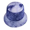 Dégradé Couleur Double Face Pêcheur Chapeau Hip Hop Mode Nouveau Plat Top Printemps Automne Pliable Basin Cap Femmes Seau Chapeau Y200730