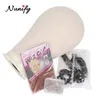 Nunify 21/22/23/20/25 inch canvas pruik hoofd en standaard manikin hoofdpruiken mannequin hoofdstandaard pruiken pruik maken kit haaruitbreiding houder cx200716