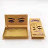 Ny Lashwood Eyelash Box Magnetisk Ögonfranslåda Tryckt Eye Skräddarsy Eyelash Box Gratis från Shipping Wholesale Private Label