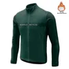 MORVELO WINTER THERMAL FLEECE CARCLING JERSEY LONG ROPA CICLISMO HOMBRE BICYCLE WEAR TOPS1455799