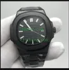 M￤n tittar p￥ 18 stil designer armbandsur 5711 40mm silverband super lysande rostfritt asia 2813 r￶relse mekanisk automatisk