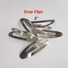 100 pcs Whole hair clips Alligator Clip Lined French Barrettes Snap clips DIY Crafting Hair bow Supplies Hair Accessories Y2009548064