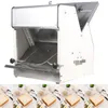 In 2020, de nieuwe commerciële roestvrijstalen elektrische brood snijmachine toast brood sandwich snijmachine brood snijmachine dikte 31 stks / tijd