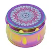 60mm Rainbow Grote Kruid Grinders 4 Laag Tobacco Grinder Goedkope Big Cali Crusher Grinder Diamond Herb Grinder te koop