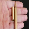 Hexagonal Brass Pen Handmade Pure Hexagonal Mosiądz Signature Pen Creative Prezent