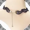 2020 Europe And The United States Bride Wedding Dress Accessories Black Lace Crystal Necklace Pearl Chain Jewelry Wholesale