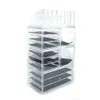 11 gavetas Clear acrílico Organizador de torre de jóias cosméticas Cabinet de armazenamento de luxo2194069