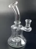 mini mocne szklane bongowie wodne hakahs INline Matrix Percolator Percolator DAB Rigs do palenia akcesoriów