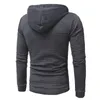 2021 Hoodies dos homens do outono Slim moletom com capuz homens casacos masculinos casuais ao ar livre sportwear streetwear roupas de moda tracksuit