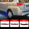 1 Set LED Refletor carro cauda luz de nevoeiro traseira Lâmpada Bumper Luz de freio Luz Para Toyota Innova 2015 2016 2017