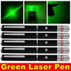 10 STKS 50 Miles 532nm Mini Heldergroene Laser Pointer Pen Astronomie 1 mw Krachtige Draagbare Lazer Kat/Hond Speelgoed astronomie Enkel Licht