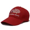 13 estilos Donald Trump Chapéu de beisebol Estrela EUA Bandeira Camuflagem Cap Keep America Great Hats 3D Bordado Carta Ajustável Snapback L6491218