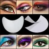 50 pcs/box Eyeshadow Shields Pads Under Eye Patches Disposable Eye Shadow Makeup Protector Stickers JK2007XB