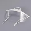 DHL free shiping 100 pcs cuidados de saúde ferramenta transparente máscaras permanente anti nevoeiro alimentos restaurante cozinha restaurante máscaras fy8086