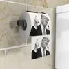 Donald Trump Paper Roll Roll Laissez Trump embrasser votre cul drôle de papier toilettes imprimé Papier Personnalise Soutenir 7348442