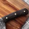 6.5 인치 수제 단조 고기 슬라이스 클리버 나이프 5Cr15 스테인리스 스틸 주방 요리사의 칼 도매