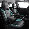 Housse de siège de voiture de qualité de luxe pour Mazda 3 Axela 2014 2015 2016 2017 2018 2019, en cuir, accessoires de style automobile quatre saisons 267Y