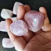 15-25mm Natural Rose Quartz Crystal Rough Bulk Gemstone Square Specimen Healing Collection Crystal Fish Tank Stone