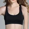 Vêtements de sport Sexy Yoga Soutien-Gorge Femmes Rembourré Sports Shake Proof Running Workout Top Tank Fitness Shirt Vest Wire Free Sweat