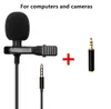 Mini USB Microphone Lapel Lavalier PC / Phone / Camera Mic Portable External Buttonhole Microphones for Laptop Computer