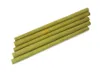 Bamboo Straw 20*1cm 20*1.8cm Yellow Green Reusable Bamboo Drinking Straws Eco-Friendly Party Bar Kitchen Straws 300pcs OOA6891