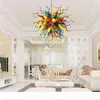 hanging glass chandelier