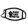 Black Lives Matter Gezicht Masker 3D Print Mode Masker Wasbare Herbruikbare Stoffen Cover Floyd BLM Mouth Masks LJJK2422