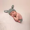 Niedliche Häkelstrick-Kostüm-Requisiten-Outfits für Neugeborene, Fotofotografie, Babymütze, Foto-Requisiten, niedliche Outfits für neugeborene Mädchen