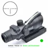 Trijicon ACOG 4X32 Echte Faseroptik Red Dot Beleuchtetes Chevron-Glas Geätztes Absehen Taktisches optisches Visier für die Jagd