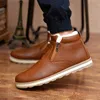 Perfombras Hombres Botas de nieve Zapatos para hombre Zapas Relax Machos Maduras Espeseñan Botas de nieve Calle Calentar Tendencia Tobillo Motocicleta MBT37 E9 MB #