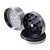 3/4 Layers Herb Grinder 30mm 40mm 50mm Diameter Zinc Alloy Rainbow Laser Color Mini Tobacco Grinders Spice Crusher smoking