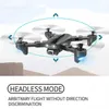 GPS RC Drones Folding Quadcopter med 4K HD-kamera 5G WiFi FPV 1080p RC-helikopter med kamera 4 kanal RC-flygplan